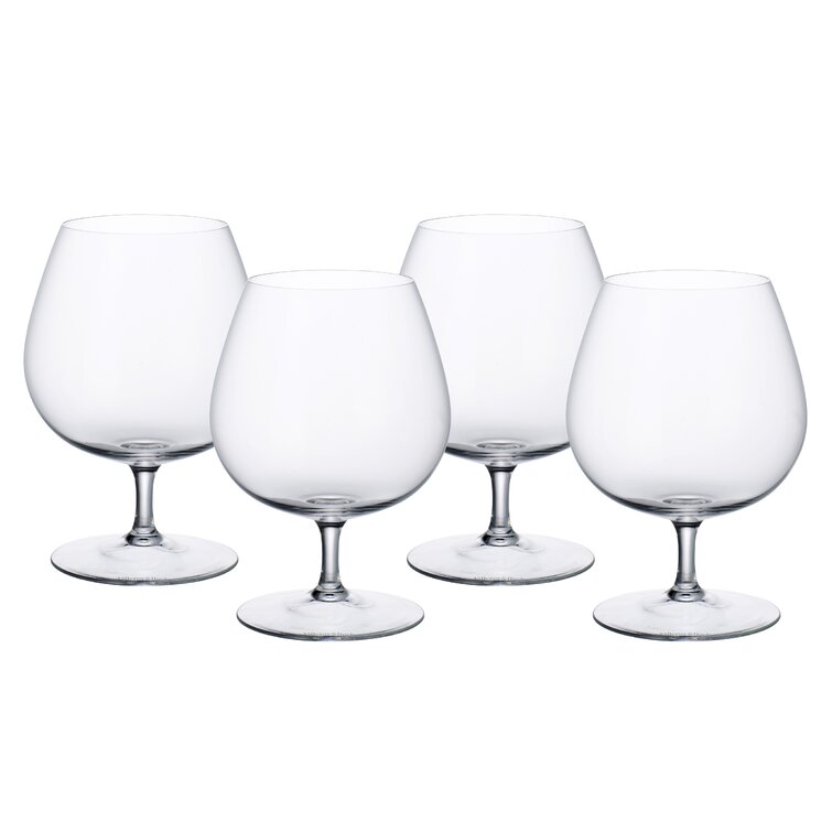 Joyjolt Brandy Glasses - Set Of 4 Cask Collection Cognac Glasses