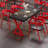 Muayad 4 - Person Solid Wood Top Double Pedestal Base Dining Set-1054774053