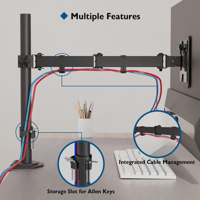 Nerbone Symple Stuff Single Screen Desktop Mount
