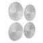 Ripple Resin Leaf with Antiquing Wall Décor-54520342
