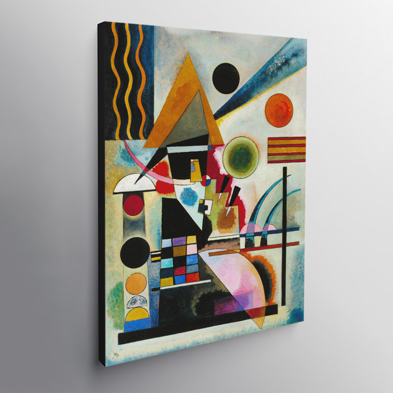 Swinging by Wassily Kandinsky - Wrapped Canvas Art Prints, 41 H x 31 W x 4 D cm