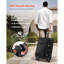 Valise à carreaux extensible 24 pouces avec roulettes Softside