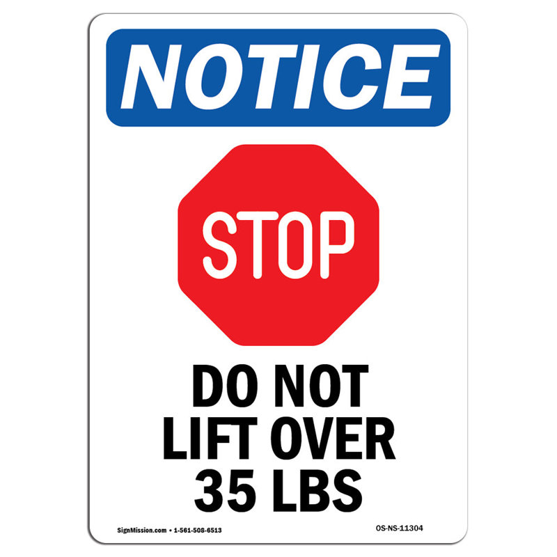 Notice Sign