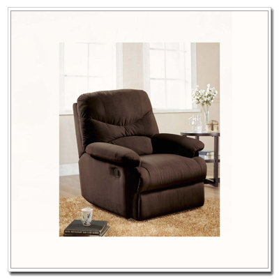 Microfiber Motion Glider Recliner