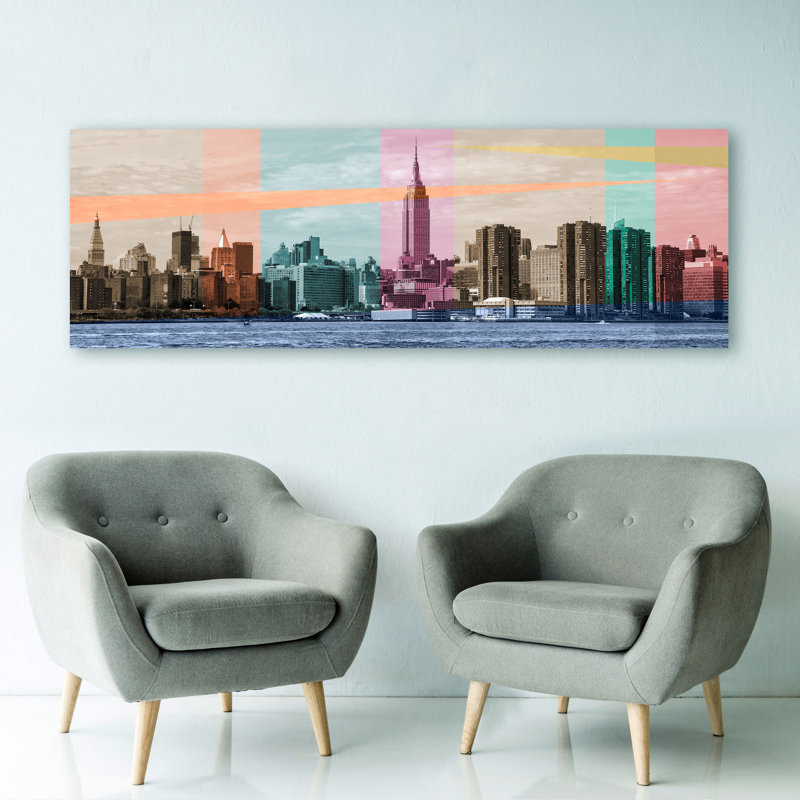 Sound Of A City - Print, 50cm H x 150cm W x 4cm D