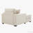 43.5" Oversized Chaise Lounger with Charge Station-102038758
