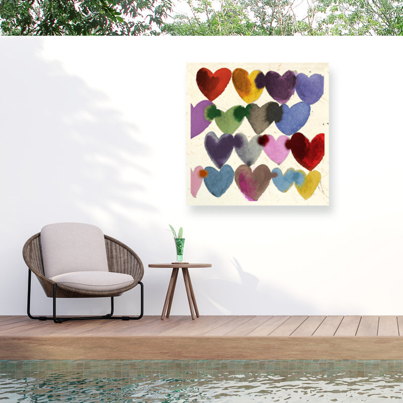 Canvas Entertainment Wall Decor, 14" H x 14" W