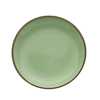 Studio Pottry Celadon Deep Plate,10 5/8 In By Oneida (Case Of 12) (Porcelain)