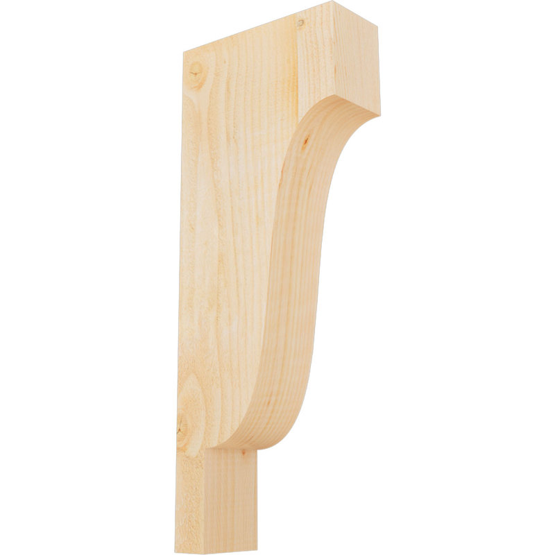 Newport Corbel, H 26 po x l 4 po x P 10 po, Sapin de Douglas, Sciage brut