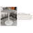 27.6-Inch Coffee Table, Mid-Century Modern Style Dining Table, Suitable For 2-4 People, Featuring A Round Marble Tabletop, For Various Settings.-132816616-132816618