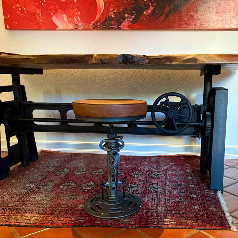 Tabouret pivotant à hauteur réglable Jomarion