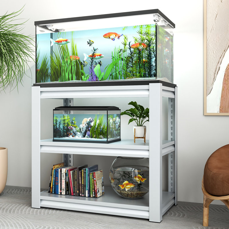 Support d'aquarium 30 gallons, Noir