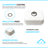 KBFmore Bowl Undermount Classic Kitchen Sink with Sink Accessories-93577364