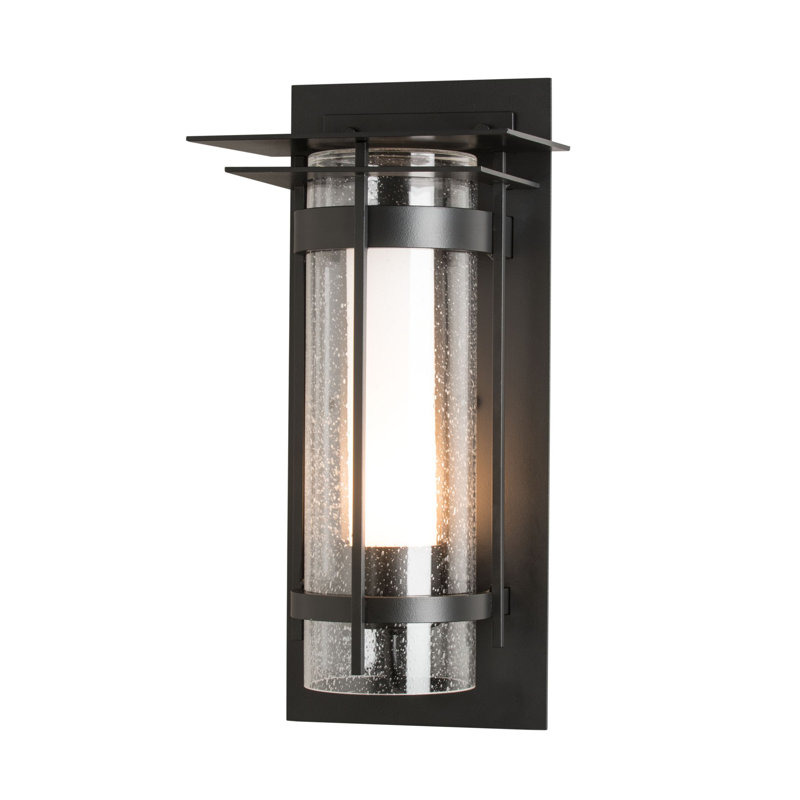 Plafonnier encastré Torch, Noir bord de mer, H 16,2 po x l 7,9 po x P 6,5 po