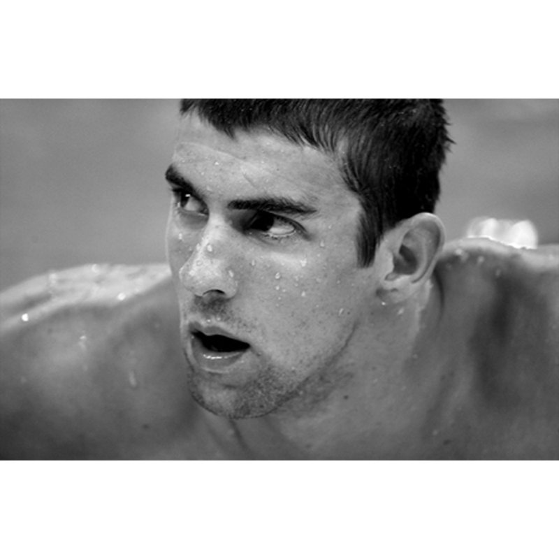 Michael Phelps, H 16 po x l 24 po