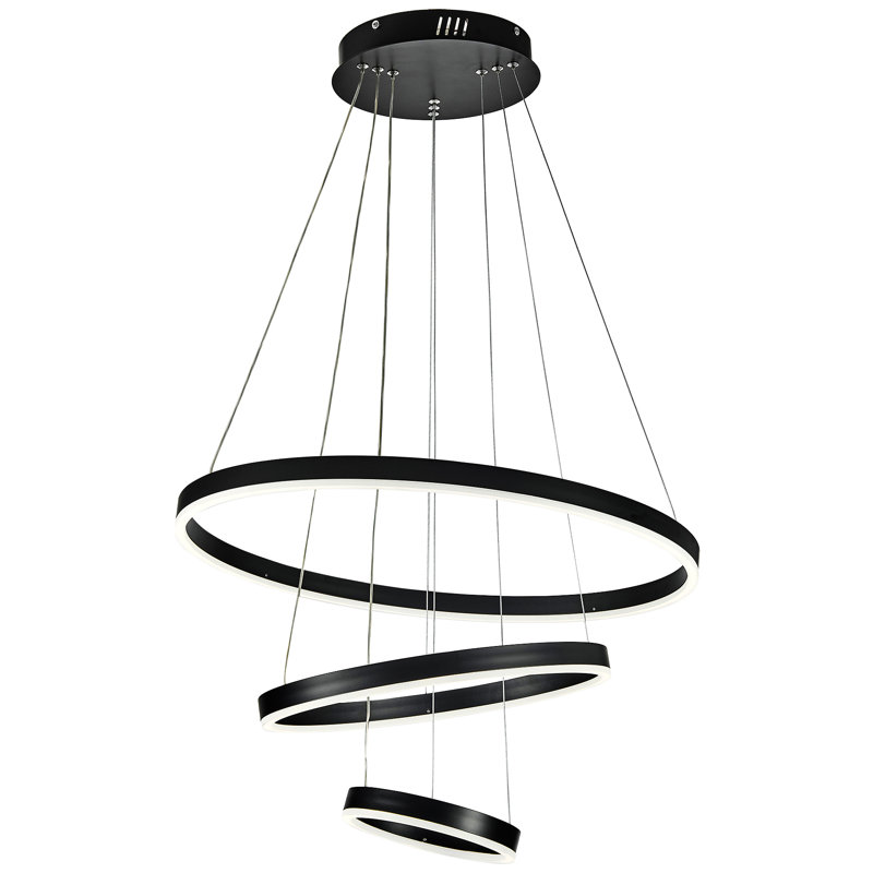 Fanchone 3 - Light Geometric Chandelier LED Pendant Lighting