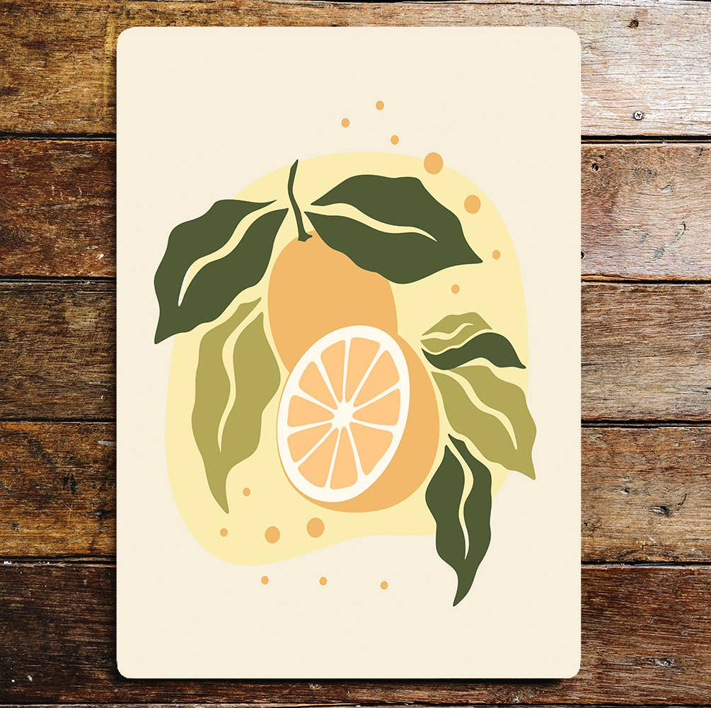 Food & Beverage Wall Decor on Metal