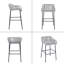 Ensemble de 2 tabourets de bar pour l'extérieur-836688593