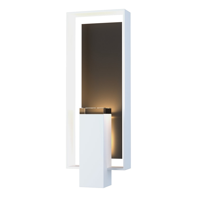 Shadow Box 2 - Light Outdoor Flush Mount, Coastal White, Coastal White