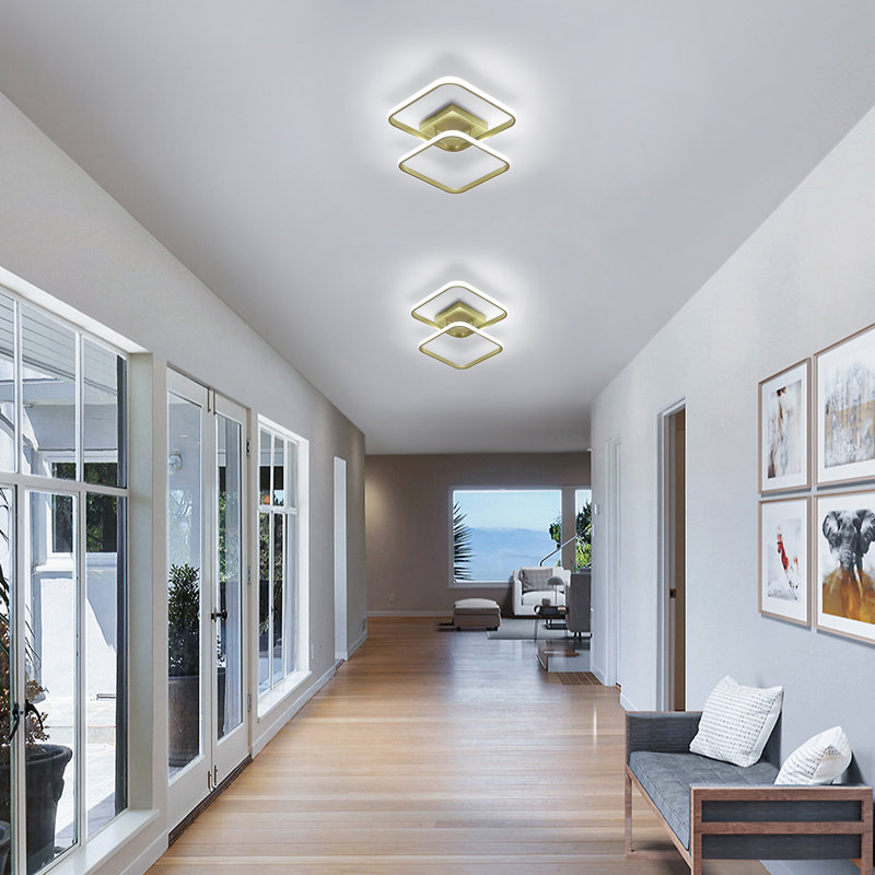 Square Flush Mount, 6500K