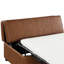 Lit simple escamotable avec repose-pieds et lit d'invité convertible avec matelas-1235309238