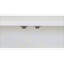 Armoire console Ansaldo blanc perle et argent scintillant