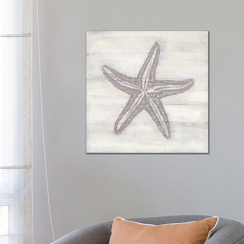 Driftwood Silhouette I by June Erica Vess - Wrapped Canvas Painting, 66.04 cm H x 66.04 cm W x 1.91 cm D