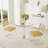 3-Piece Round Glass Dining Table Set-1048524457-1047878759