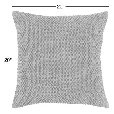 Saskia Embroidered Reversible Throw Pillow