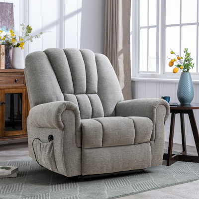 Fauteuil inclinable électrique large et ultra large avec télécommande Arkeisha