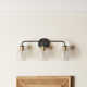 Attamore 3 Light Transparent Dimmable Vanity Light