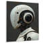 «White Grey Steel Steel Sentinel Robot - Robots», reproduction d'art mural-488562087-488562082