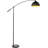 Atac 67.7'' Black Arched Floor Lamp