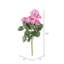 Buisson de géranium artificiel 19,5 po-20583792