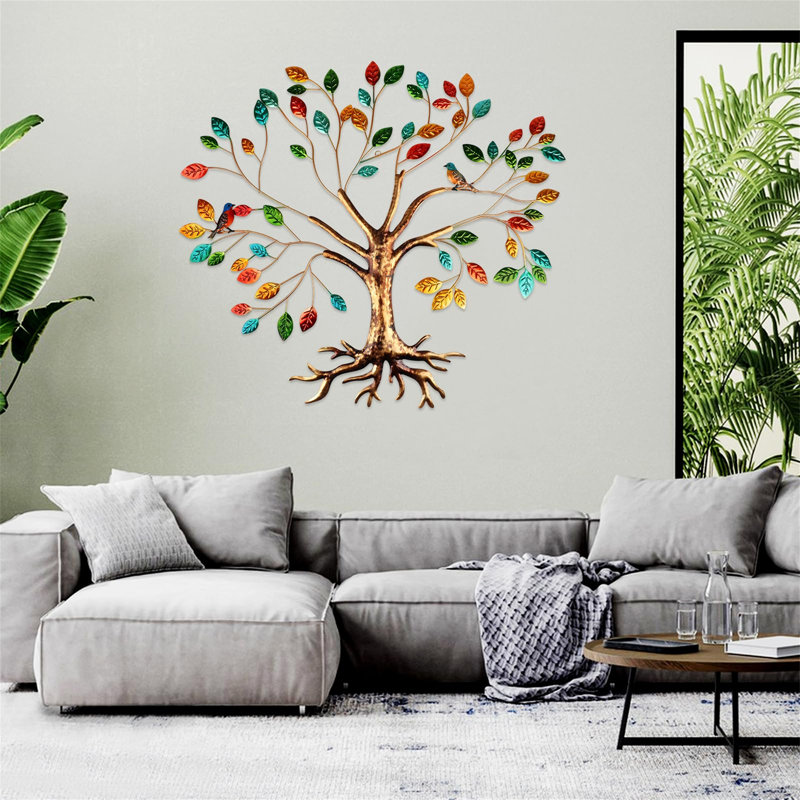 Plants & Flowers Wall Decor on Metal