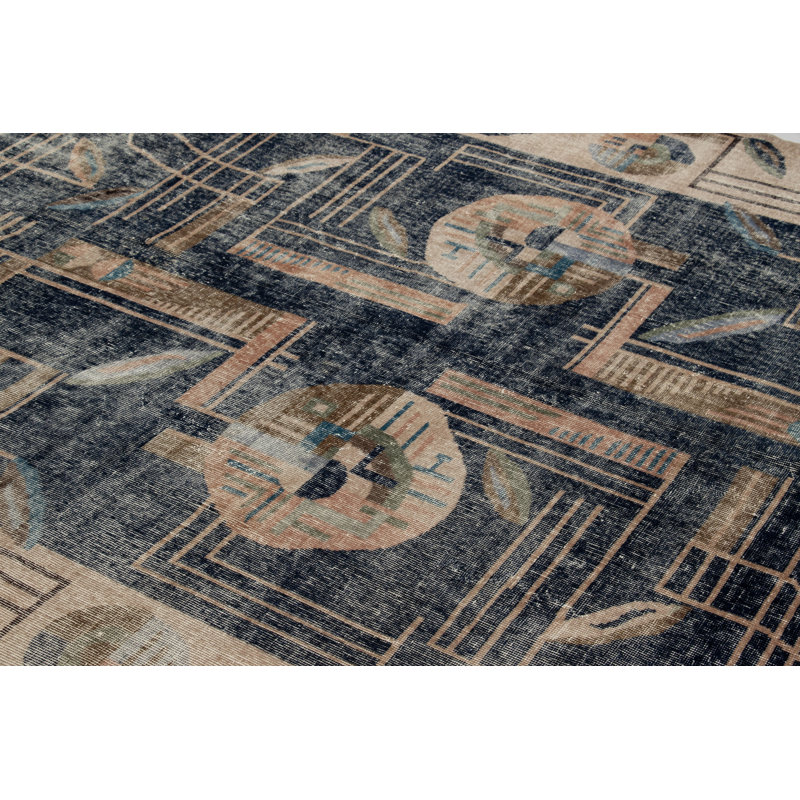 Vintage One-of-a-Kind 6'11X9'11 Hand Knotted Area Rug