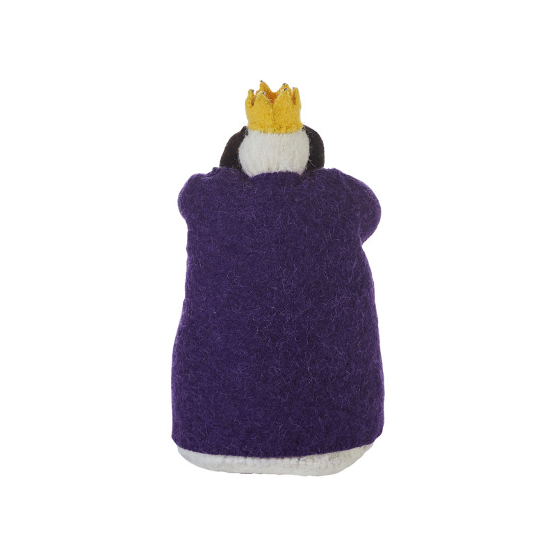 Handmade Felted Wool Nativity Scene Set, 7 Pieces