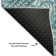 Premium Machine Washable Arnette Turquoise Rug