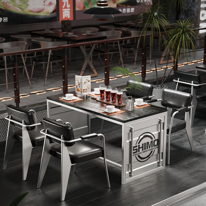 Judithe 4 - Person Solid Wood Top Trestle Dining Set, Silver, Gray/Silver