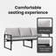 Steel Outdoor Bench
