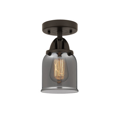 Glass LED Semi Flush Mount
