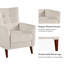 Fauteuil inclinable Amaurie Tacho avec dossier capitonné-1226636066