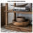 Rustic Retro Old Pine Sideboard