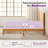 Mid Century Solid Wood Platform Queen Bed Frame With Wood Slat Support, Natural-645595763-645595767