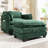 Boucle Fabric Club Chair Armchair with Ottoman-613019560