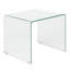 Bayville Glass Top Sled Nesting Tables
