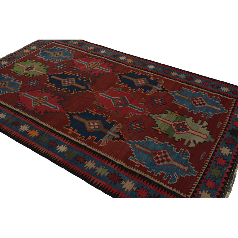 Hand Knotted Wool Area Rug