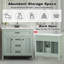 Meuble-lavabo sur pied 36 po avec lavabo en céramique-1325535186