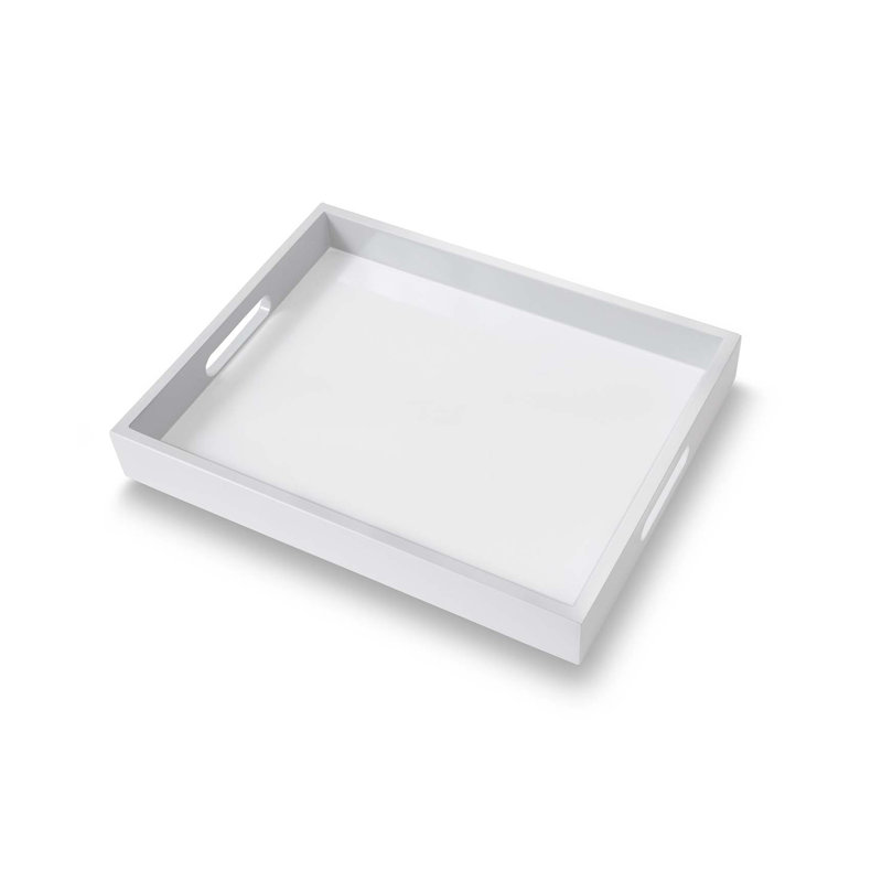 Luley Enamel / Lacquer Tray, 10.04" W x 12.99" D x 1.73" H
