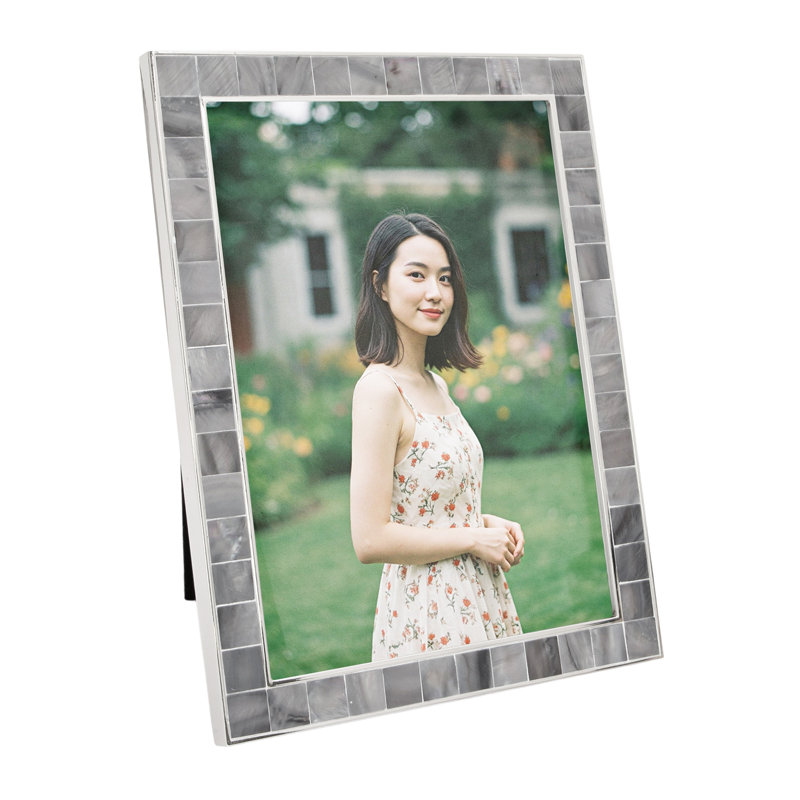 Grey Metal Picture Frame